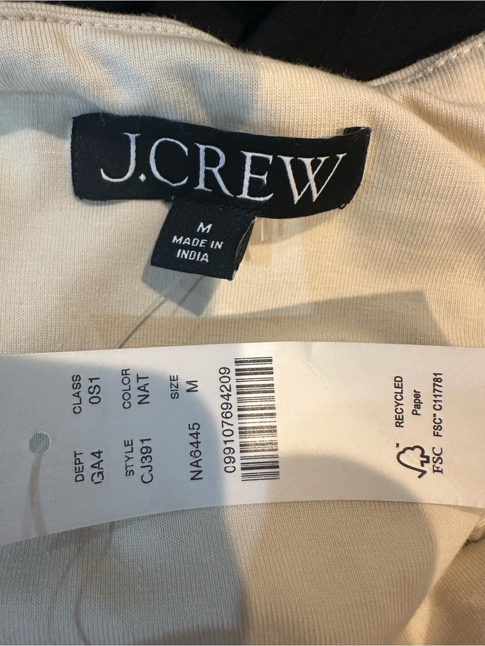 JCrew Strapless colorblock mixy dress - Picture 8 of 9